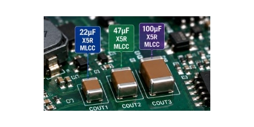Hoge-capaciteit MLCC's: 22µF, 47µF en 100µF condensators voor DC-DC converter uitgangsfiltering