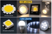 COB-licht versus LED: belangrijkste verschillen, helderheid, efficiëntie en wat is beter?